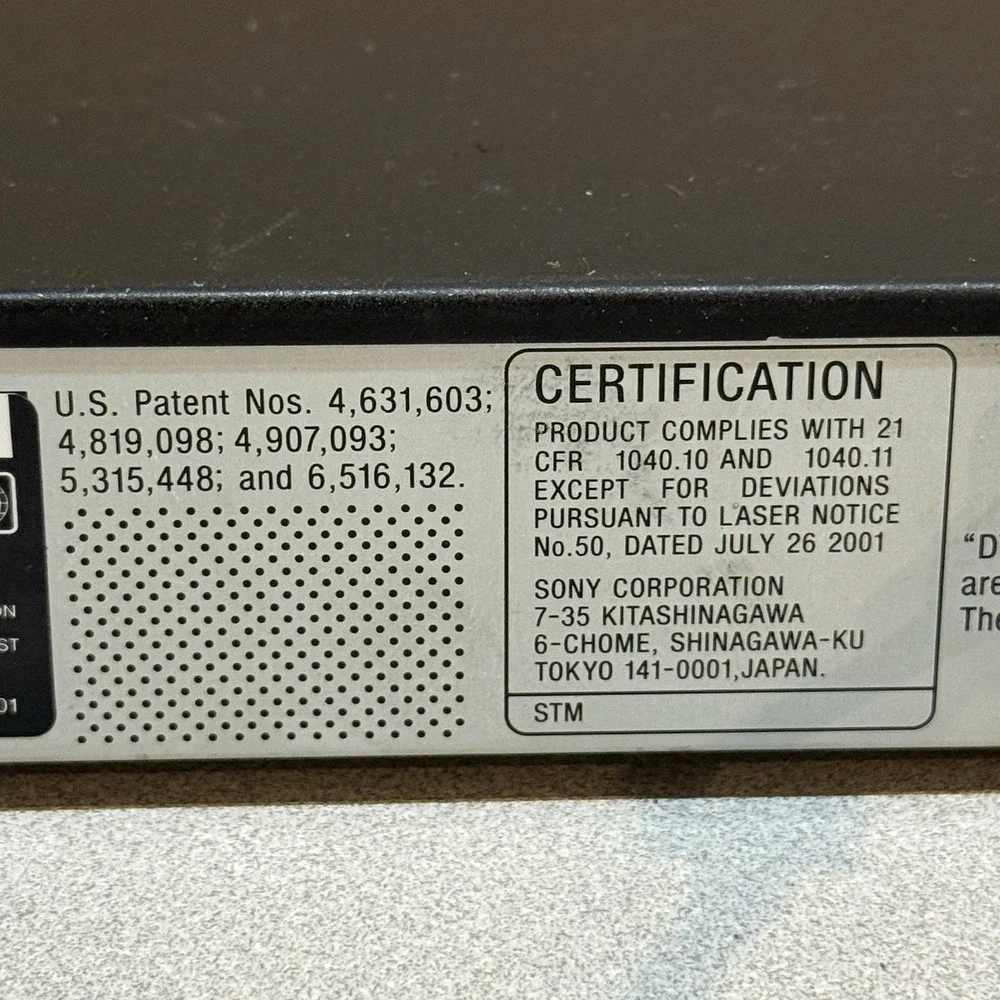 Sony DVP-NS57P CD/DVD Player - No‎ Remote Turns On Not Tested